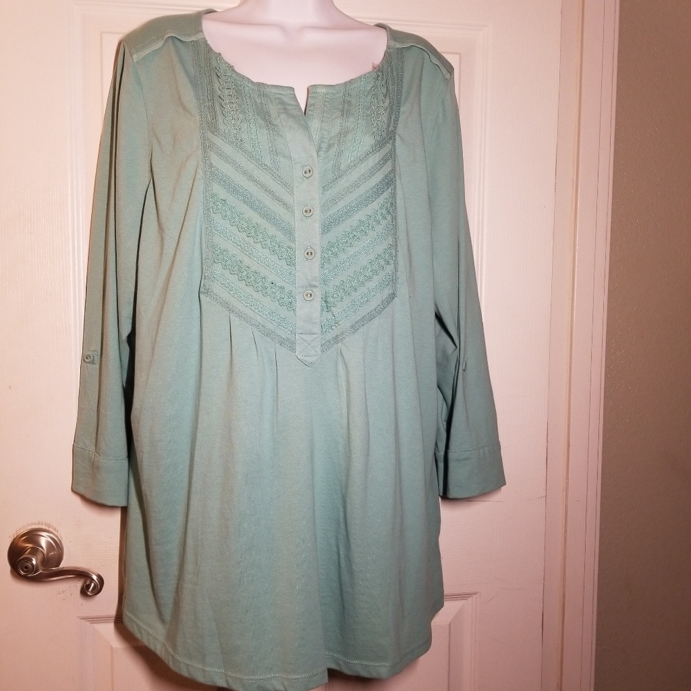 NWT | 3x Charter Club blouse | 3/4 sleeve
